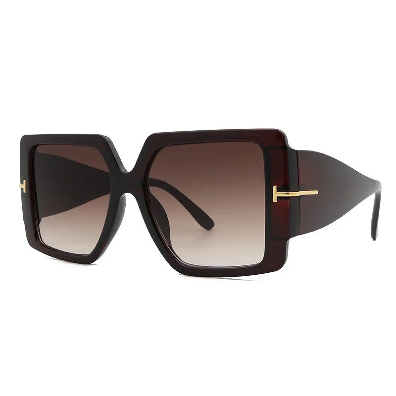 

Womens designer fashion sunglasses oversized name luxury brand square glasses