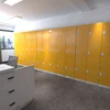 2 doors ABS plastic electronic smart gym office lockers