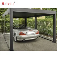 

2019 Garage Canopy Outdoor Aluminum Structure Carport Poland Modern Design