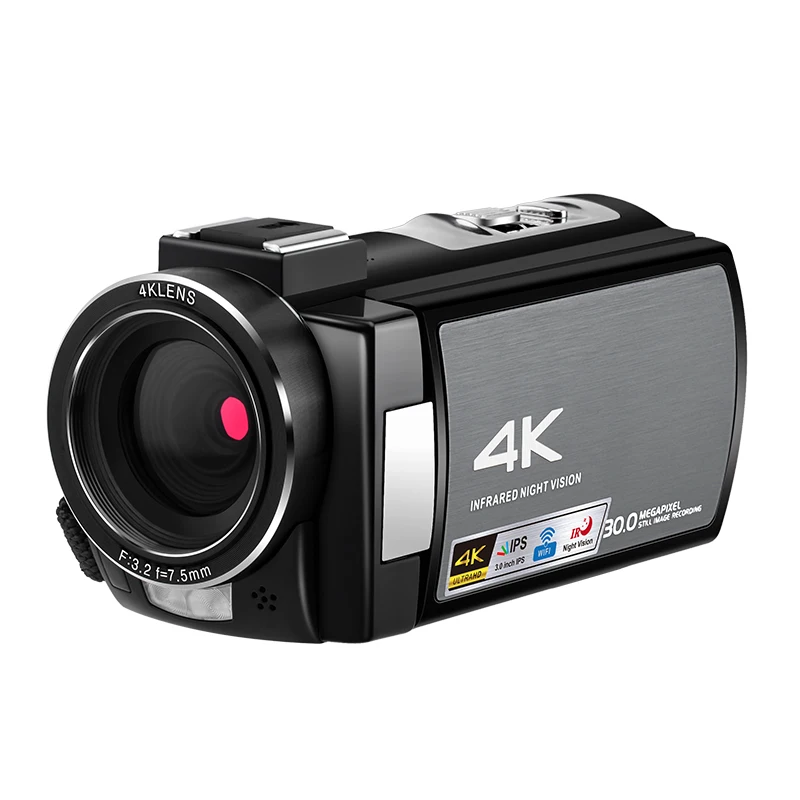 

AE8 E0330 High quality Camcorder 4K Sport Digital Video Upgrade 3.0 IPS Full HD Camara IR Infrared Night Vision with Microphone
