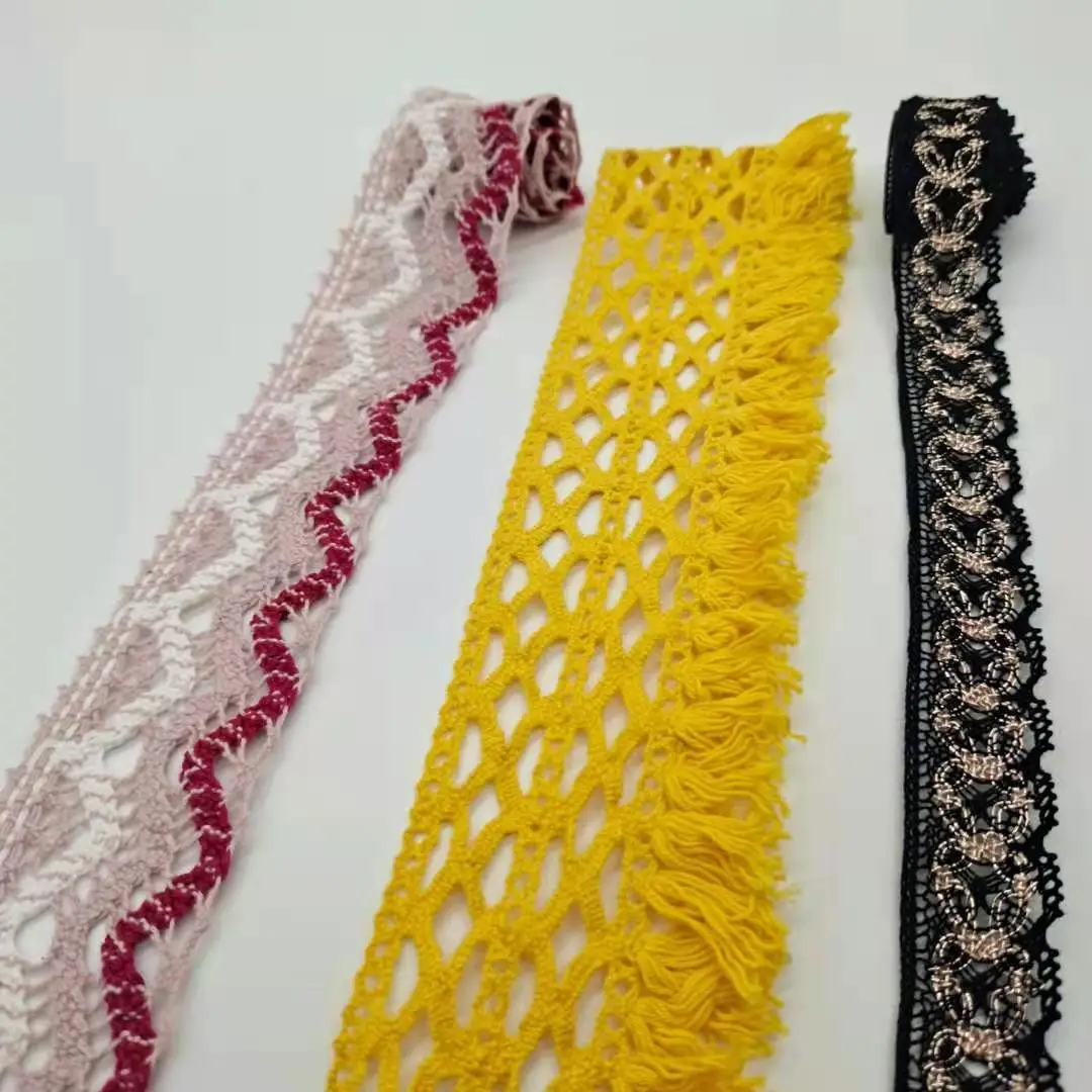 

spandex/nylon knitted underwear lace trims laces french lace for sale