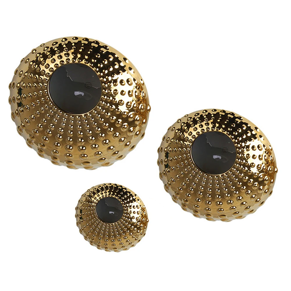 

Ceramic Modern Living Room Decoration Royal Gold Wall Decor Gift Items Home Decor for Hotel