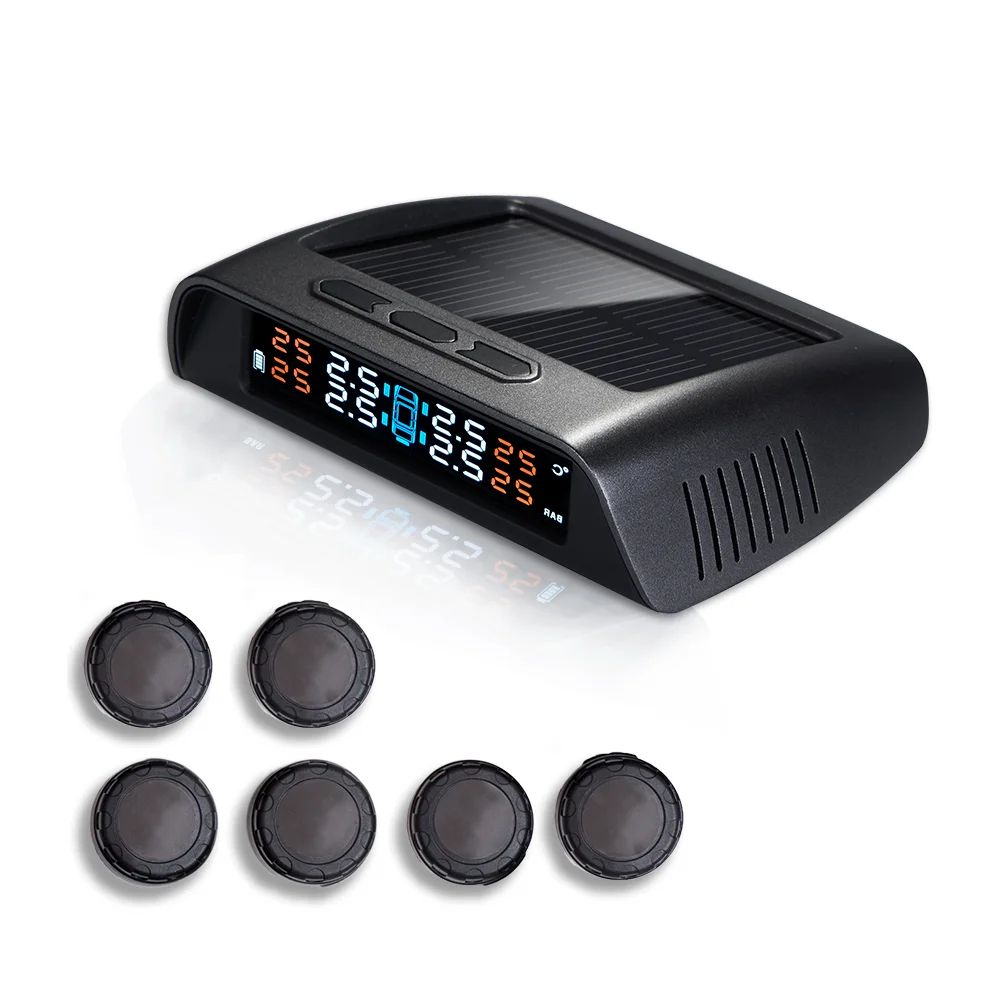 

2021 popular wireless smart tpms digital tire pressure gauge for truck