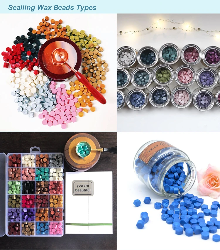 Amazon Best Seller Wholesale Beautiful Luxury Sense Colorful Sealing Wax Beads