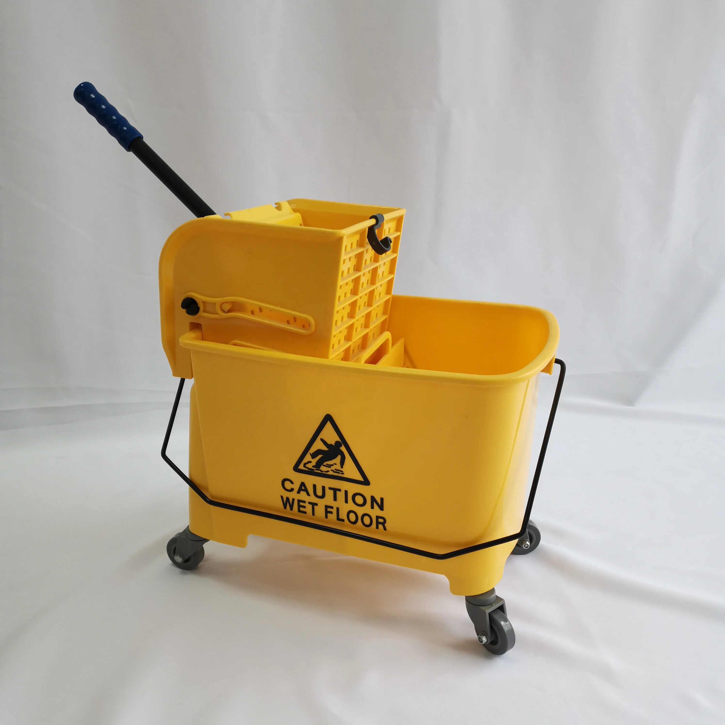 Wholesale 20l Hotel Cleaning Plastic Janitorial Cart Mini Wringer Mop ...