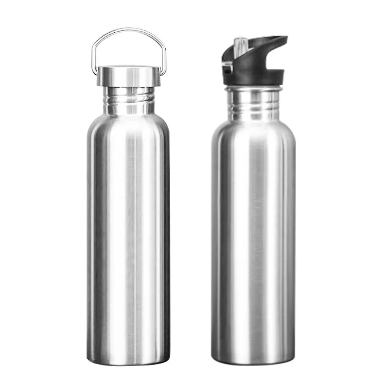 

Mikenda Stainless Steel Sports Water Bottle with Drinking Straw Cold Water Bottle Gym Cycling Hiking Bottle Drinkware, Mix