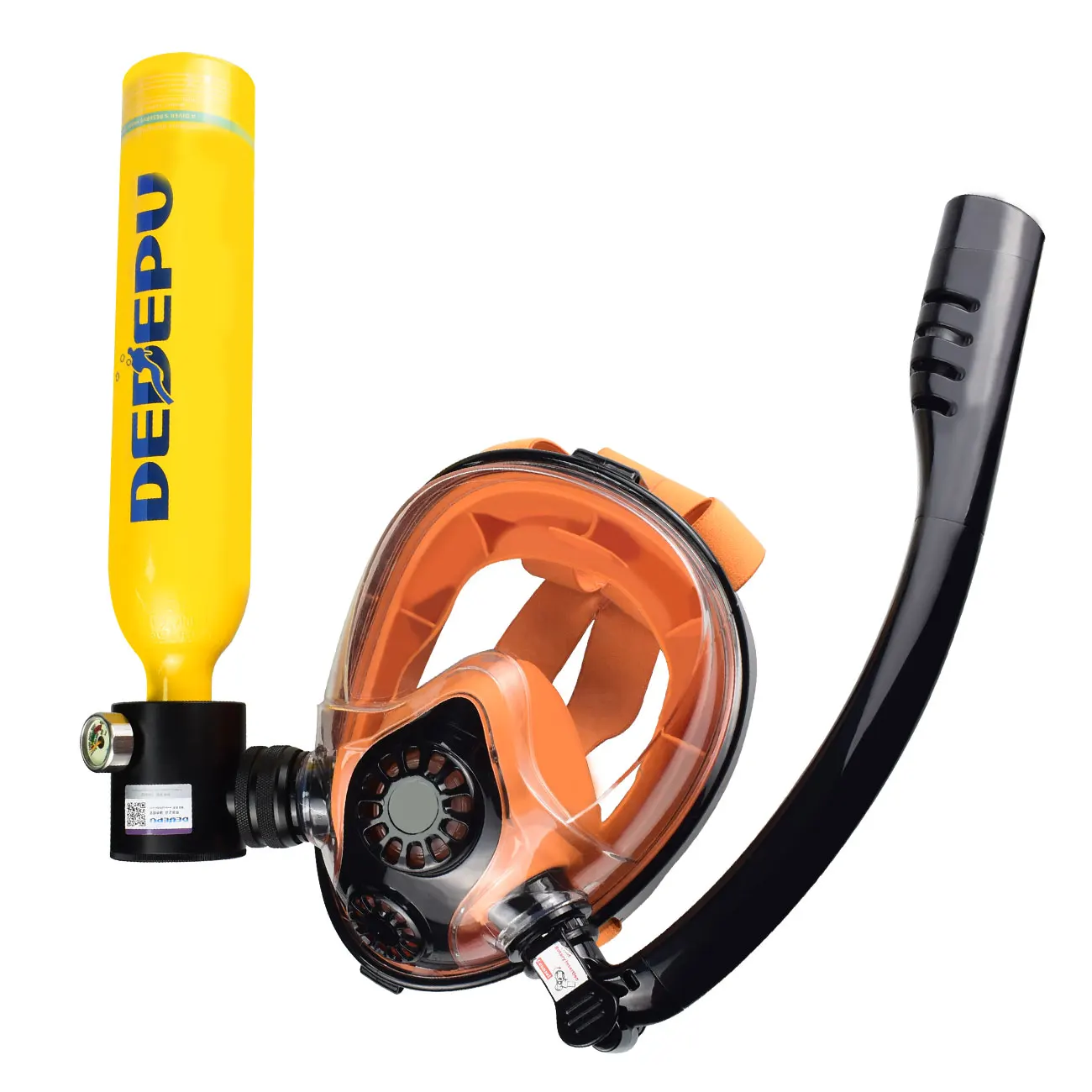 

DEDEPU 2022 Air Diving Equipment for Underwater Outdoor Tank Diving diving scuba cylinder, Green, yellow