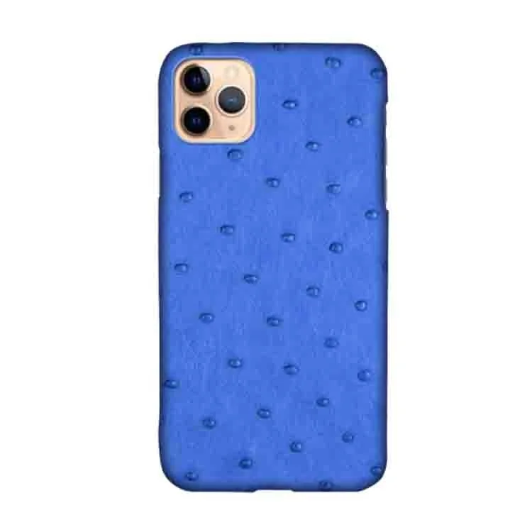 

Fashion style top grade handmade for iPhone 12 Pro max case ostrich leather skin, Various available