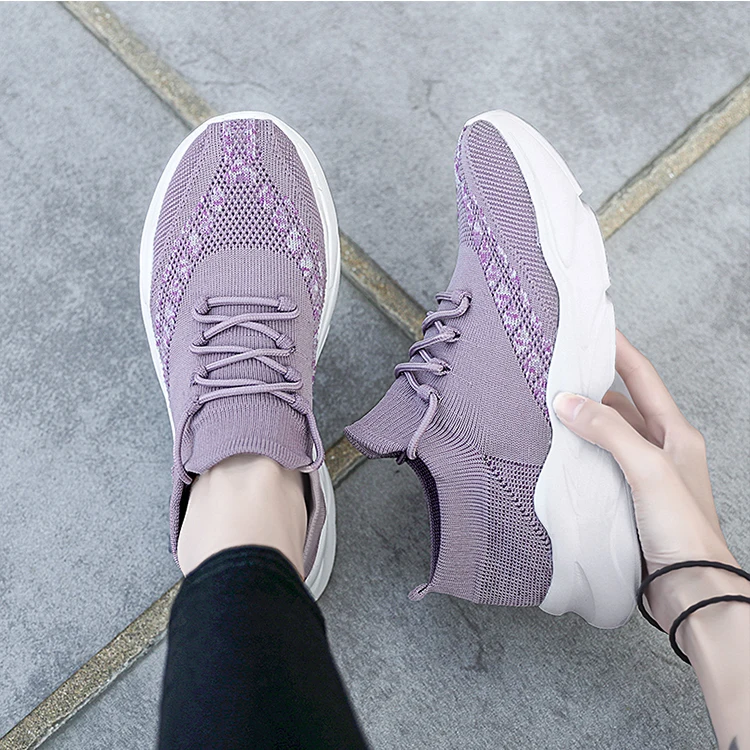 

High quality women mesh sneakers socks casual manufacturer sport casual simple shoes for women shoes branding