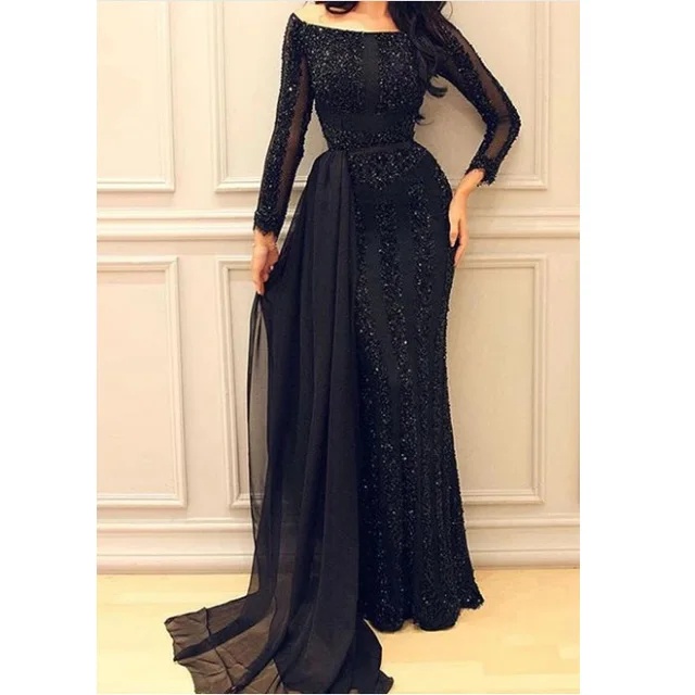 

Sexy Gild Sequins See Through Mesh Cloak Full Bridesmaid Dresses For Women Dress, Customized colors