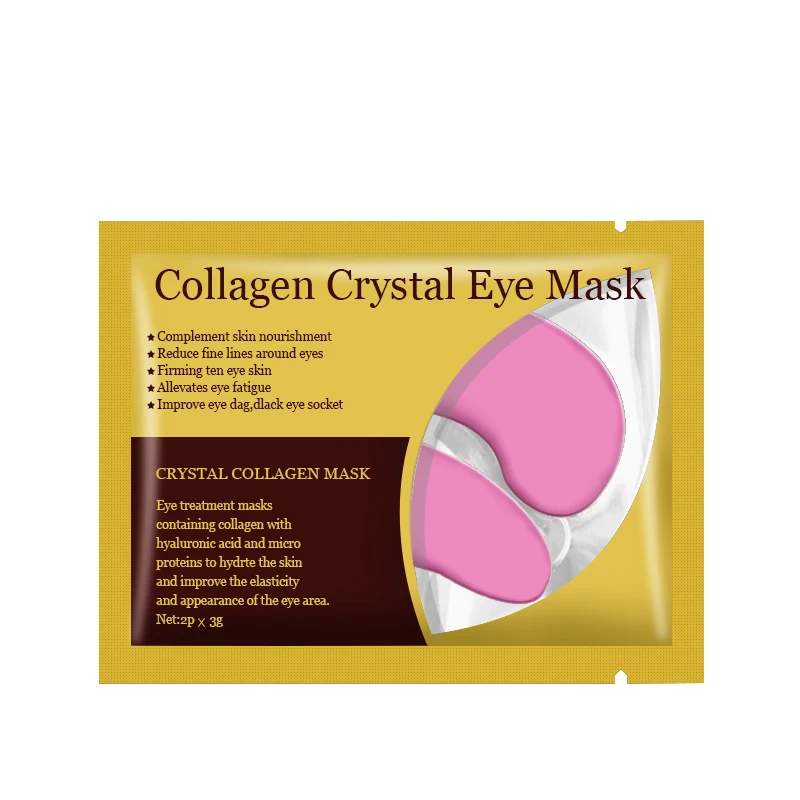 

Eye Care Moisturizing Dark Circle Eye Bag Private label Pink Collagen Crystal eye mask