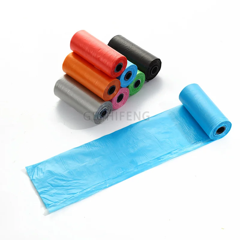 

2022 Hot Selling Amazon Outdoor Pet Poop Bags For Dogs, Red/orange/blue/grey/pink/green