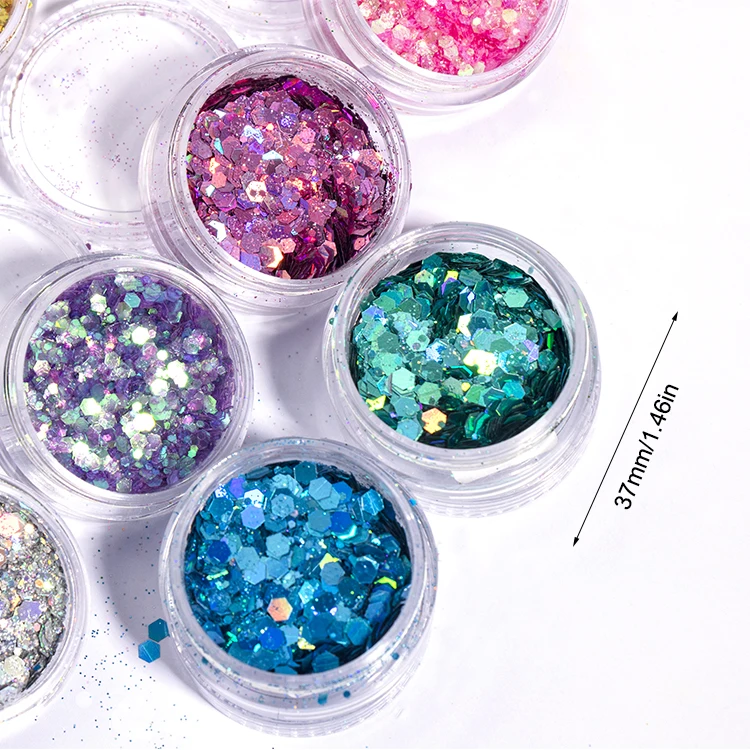 High Quality Cosmetics Makeup Loose Glitter Single Eyeshadow Private