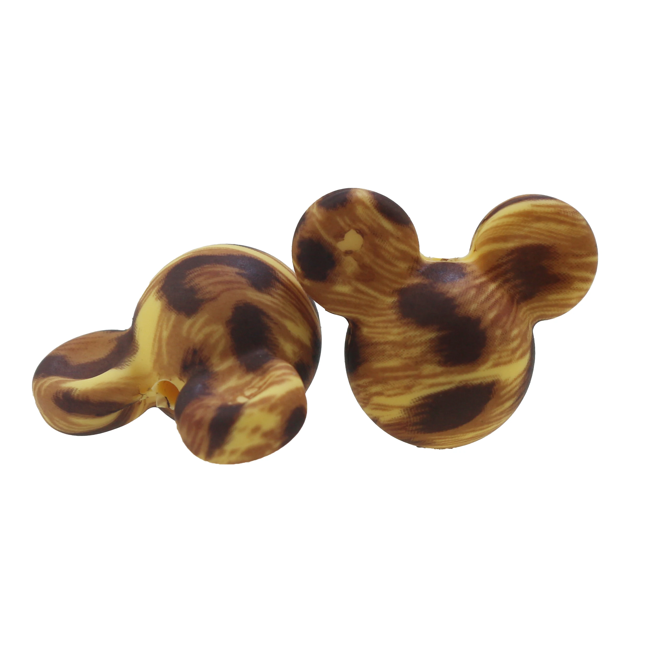 

Loose Silicone Teether Beads Silicone Mickey Beads