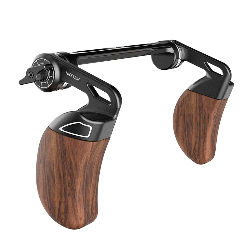 

2021 Professional Camera Cage Tool Kit Handle Camera Wooden Side Long Handle Kit