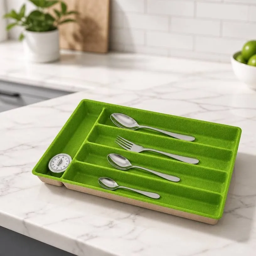 Kitchen Utility Felt Organizer Tray
