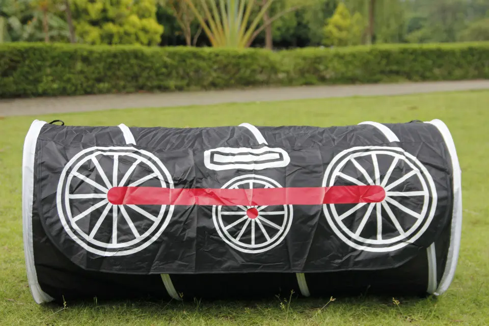 Children's Game House Train Tent Pop Up Play Tent With Tunnel For Kids