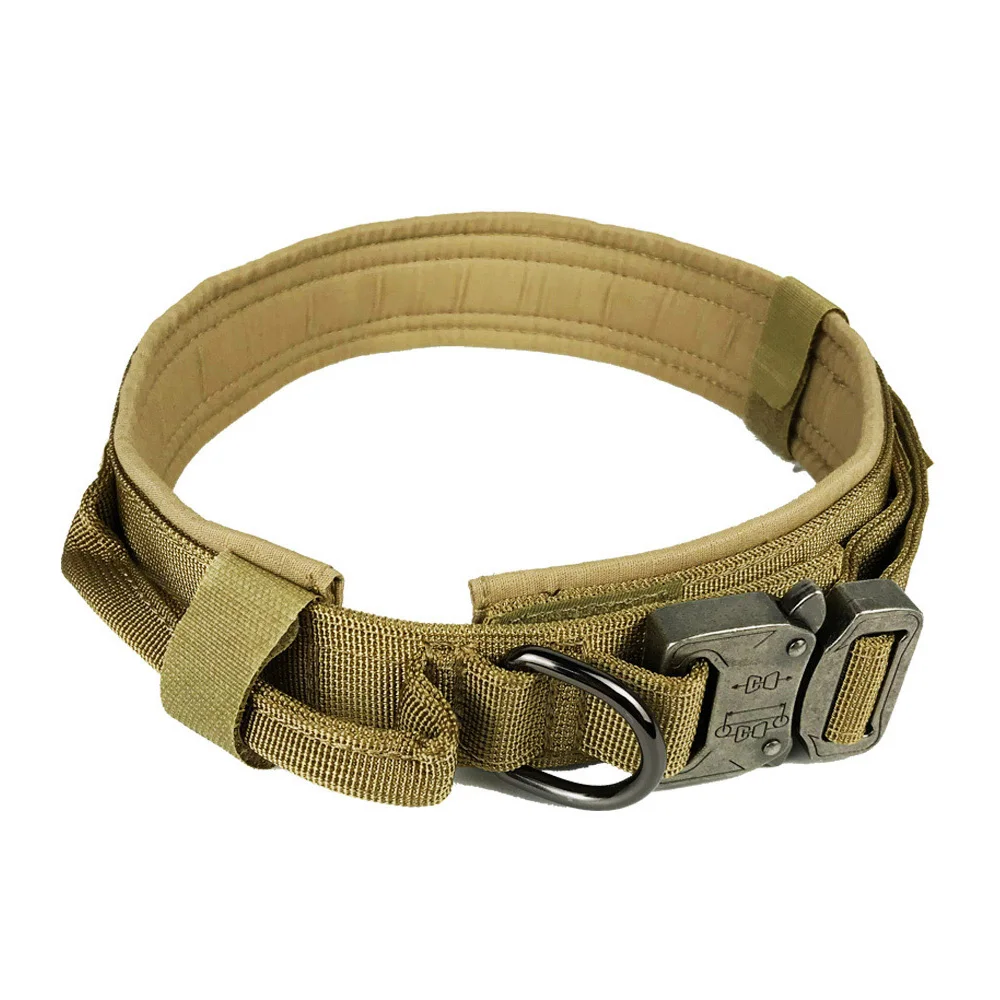 Tactical Straps Large Dog Kennel Explosion-proof 600D Polyester Thickened Punch Collar Waterproof Molle System Pets' Travel Bags