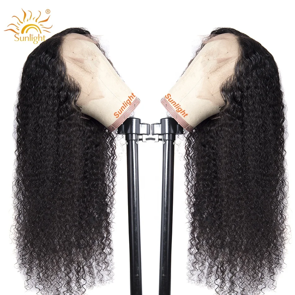 

13x4 Malaysian raw indian deep wave wig lace front wig with baby hair Pre plucked for women solar light Remy human hair