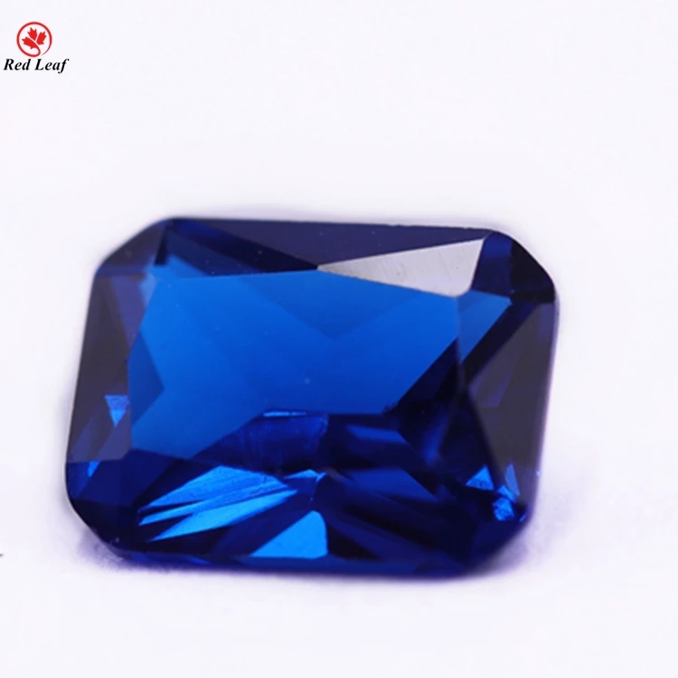 

Hot Sale Rectangle 113# Synthetic Spinel Stone Machine Cut Loose Gemstone