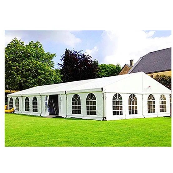 

Large portable high outdoor customize waterproof canvas wedding party 6 x 6m 10*30 pagoda outdoor winter party tent, Silver and optional