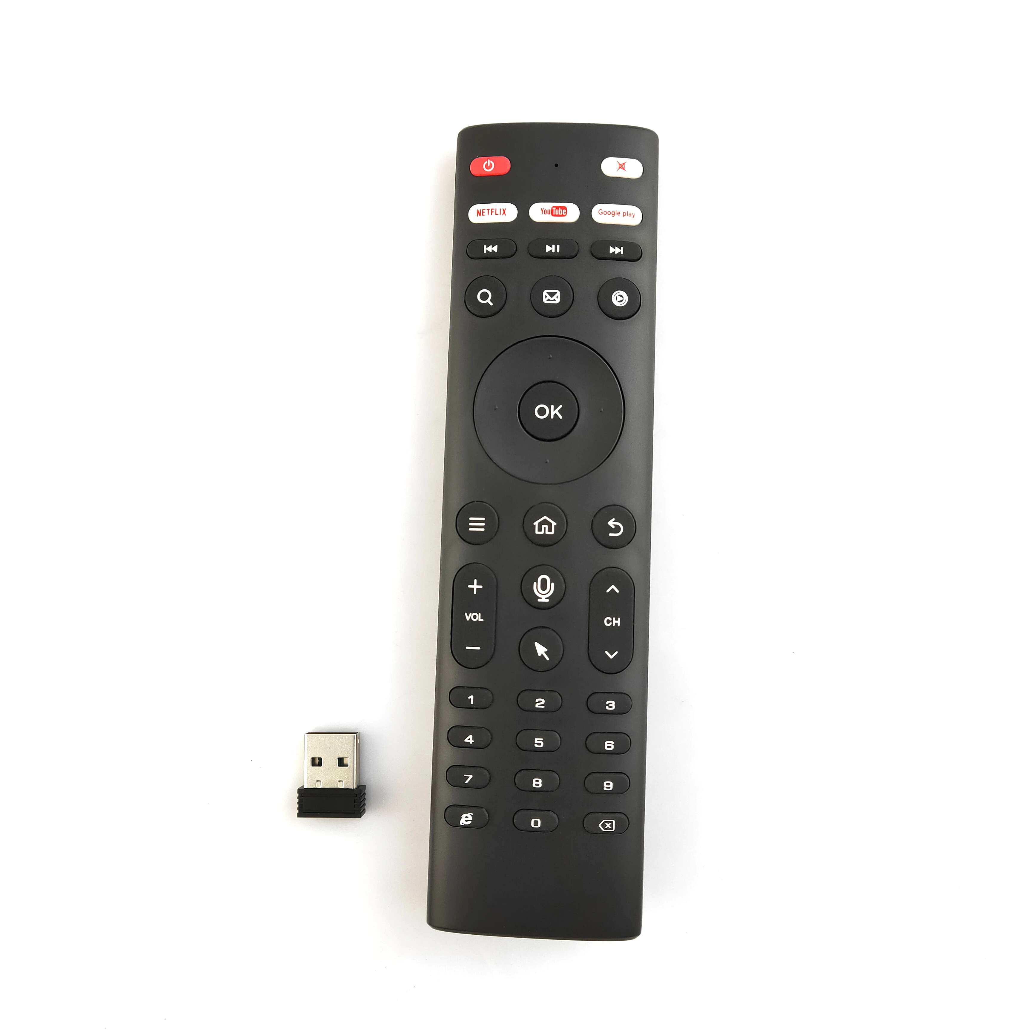 

SYSTO TL05 Universal 2.4G Air Mouse Smart Remote support voice function,google assistant for android tv box
