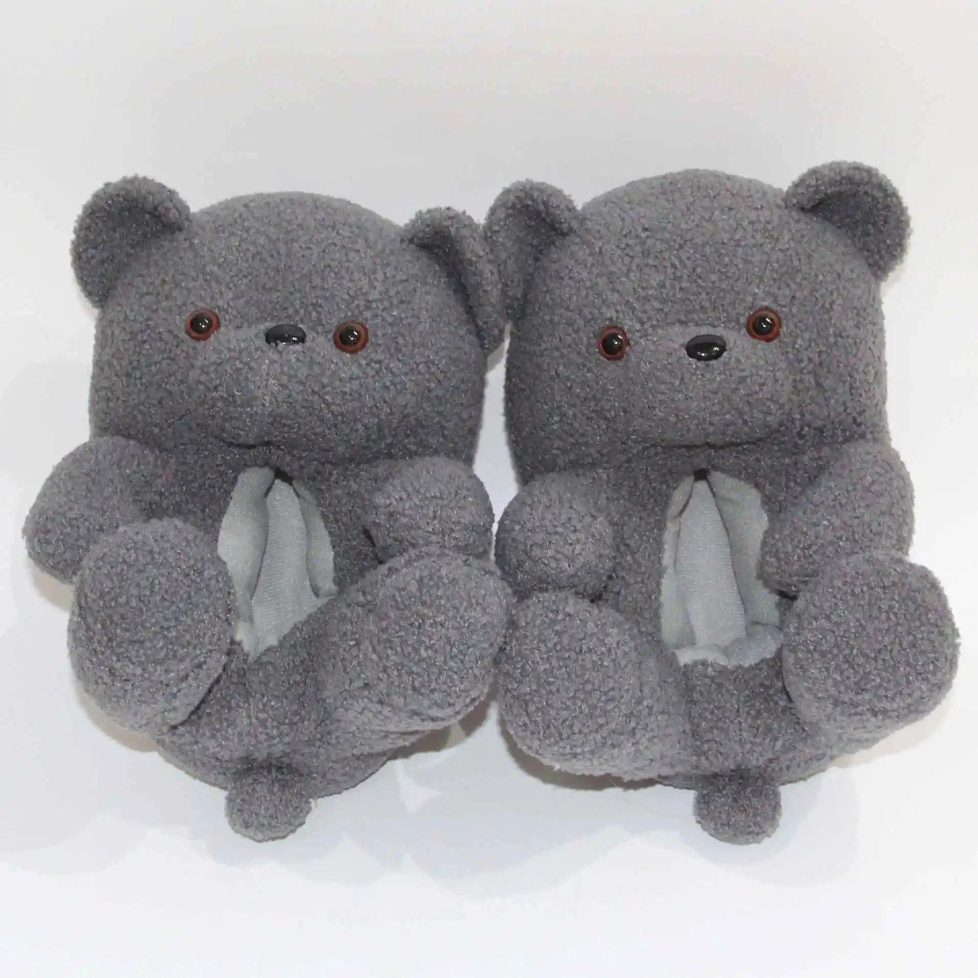 

Winter Warm Cotton Home Bear Slippers, Picture