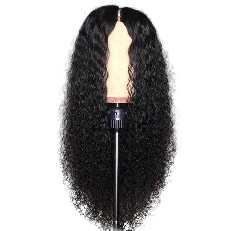 

Kinky Curly 360 Lace Frontal Wig 150% Density Human Virgin Hair Natural Black Lace Wig with Baby Hair for Black Women Swiss Lace