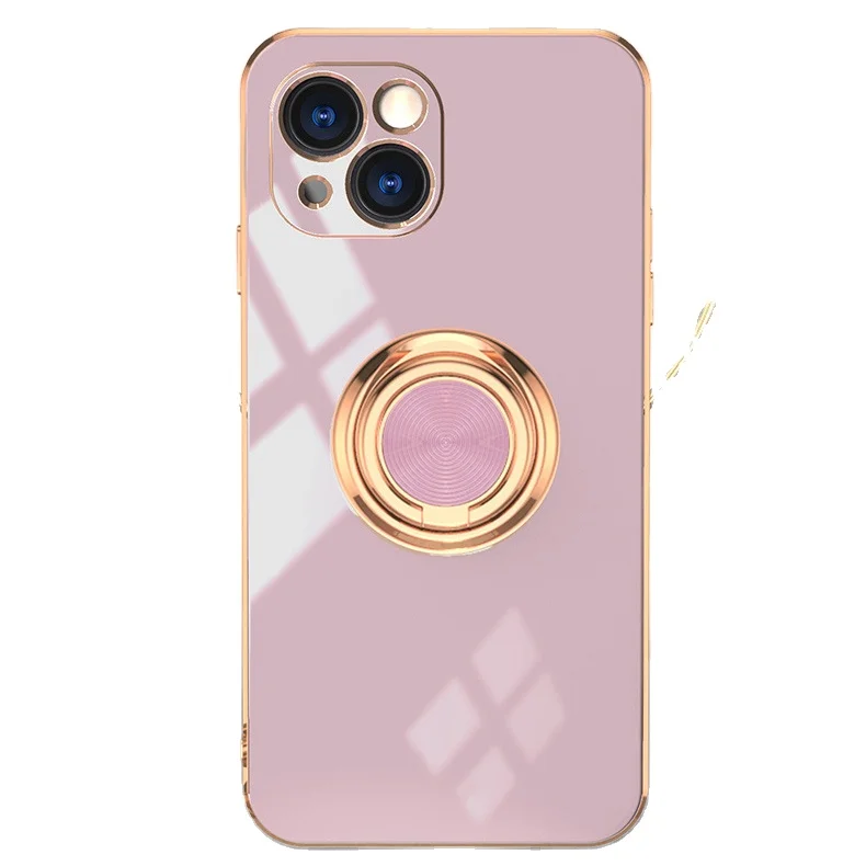 

Eight candy colored ring folding brackets magnetic metal card for iphone x xr xs max 8 plus 11 12 13 pro case, 8 colors