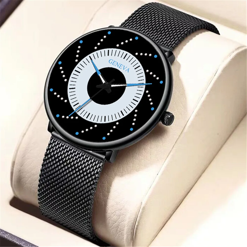 

Royal Blue Minimal Wrist Watches For Men And Women New Fashion Geneva Brand Quartz Bracelet Watches jam tangan