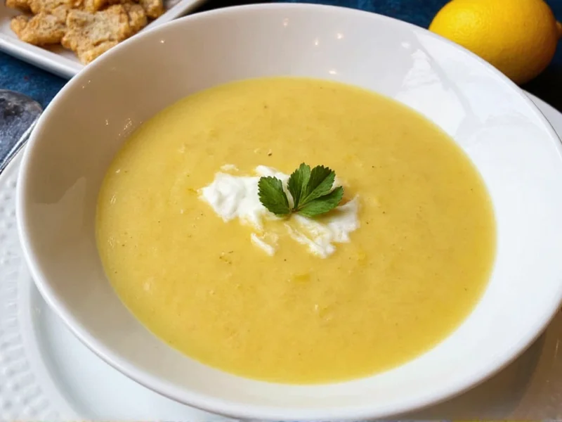 greek lemon soup recipe