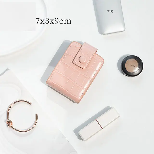 

Sandro Custom US Hot Style PU Pink Small Cosmetic Makeup Bag Mini Lipstick Case