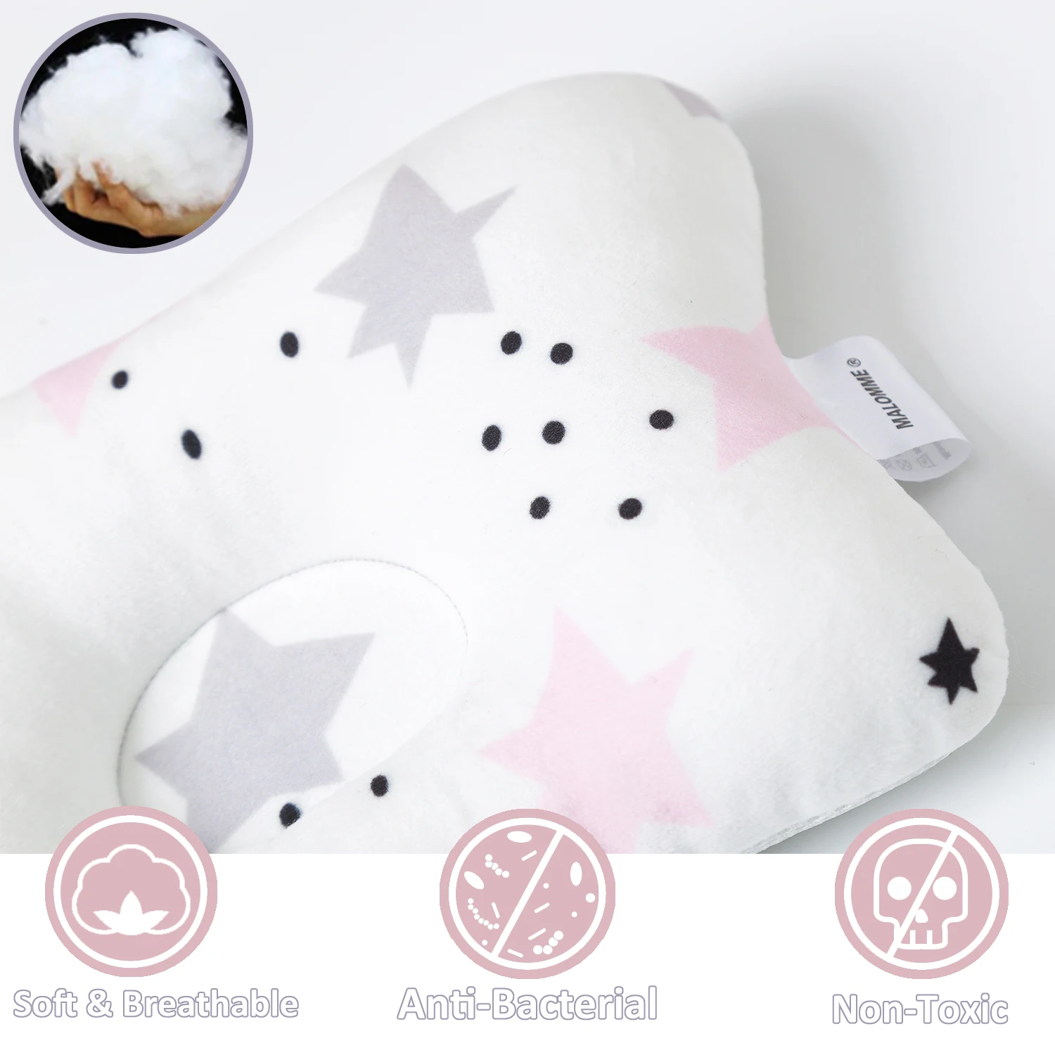 Baby Pillow Wholesale Retail Baby Head Shaping Pillow 100 Cotton Baby Sleeping Pillow Buy