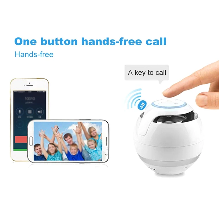 Boat Small Round Waterproof Outdoor Wireless Bluetooth 5.0 Speaker - ANKUX.COM