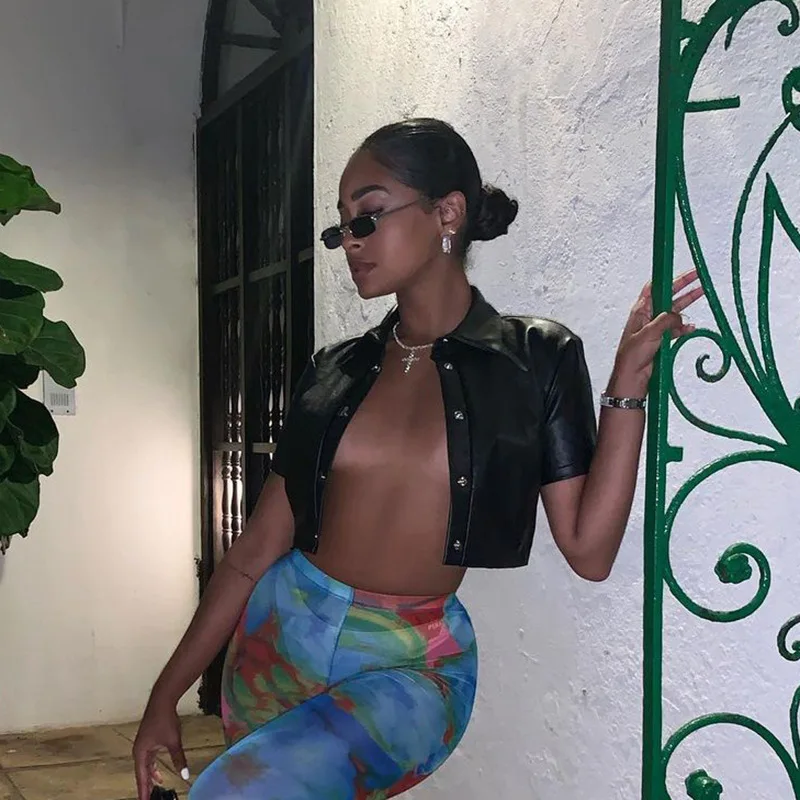 

SHJF1290 New Arrival Top T Shirt Crop Tops 2021 with high quality