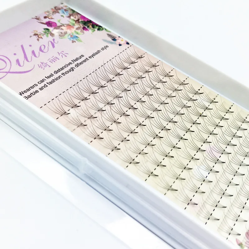 

High Quality individual eyelash extension private label silk lash extensions, Natural black