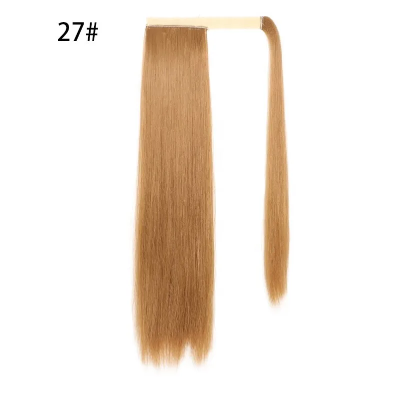 

Factory Wholesale Customized Colored Top Quality Ponytail Cuticle Aligned Hair Ponytails