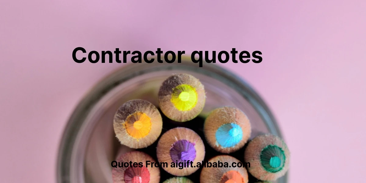 contractor quotes