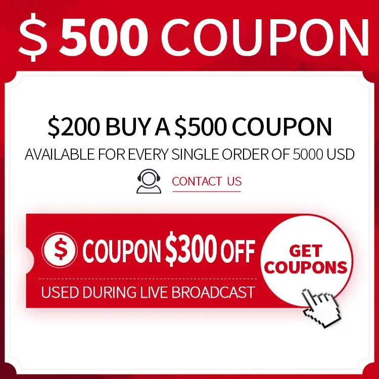 

Pay $300 To Get $500 Coupon,2 hours Buy 500 US dollars coupons for 300 US dollars