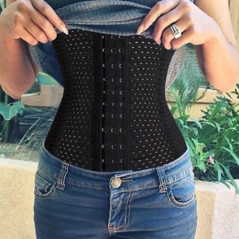 

Waist trainer woman shaper waist trainer corset cincher body shaper, 3 color