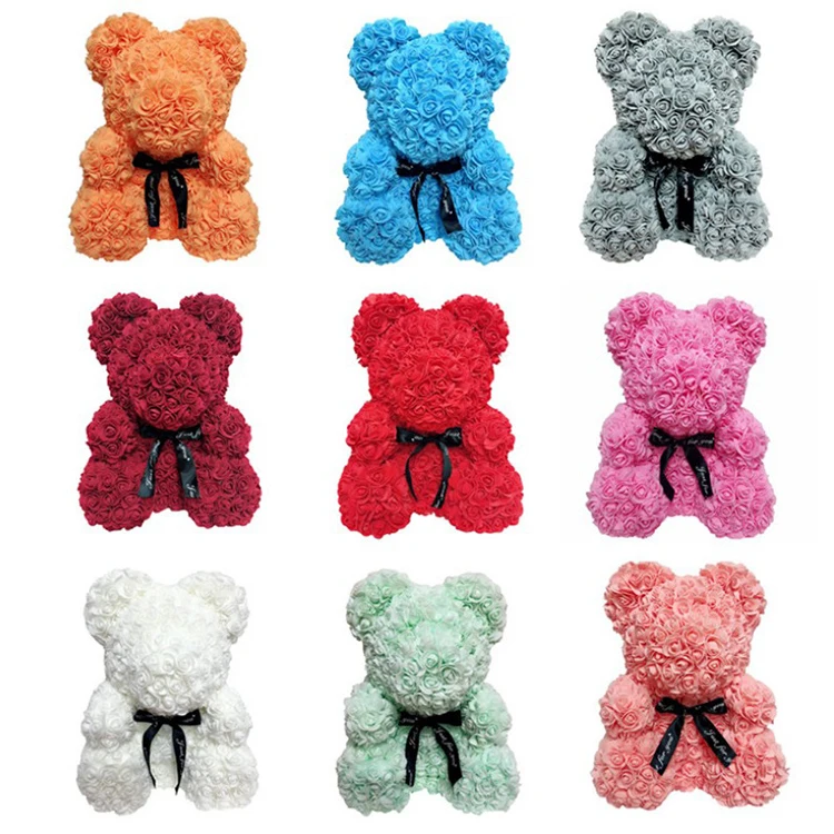 

Wholesale Floral teddy bear bouquet for valentine's day