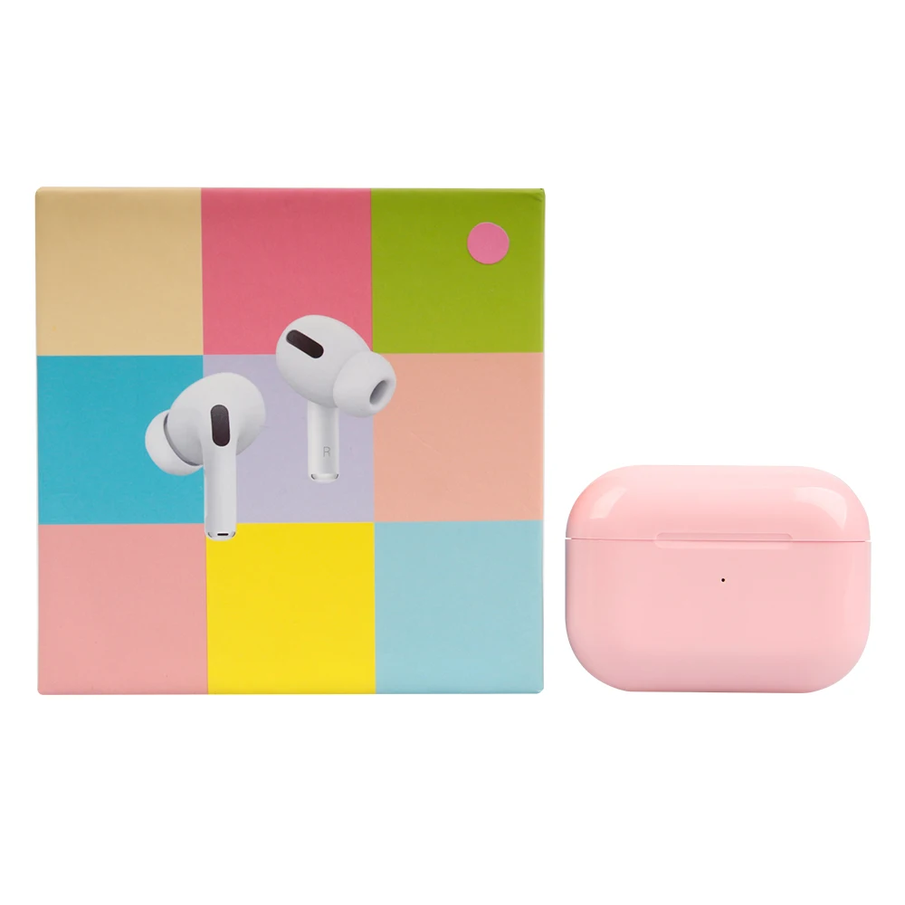 

Factory Price Mini Auriculares BT Earphone Noise Cancelling Macaron Pro 3 Wireless For Apple Airbuds, White,black,matt white,yellow,green,blue,pink