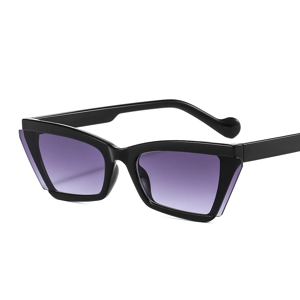 

New INS Style Custom Sunglasses Cat Eye Glasses Outdoor Sun Shades Fashionable Sunglasses Women 2021