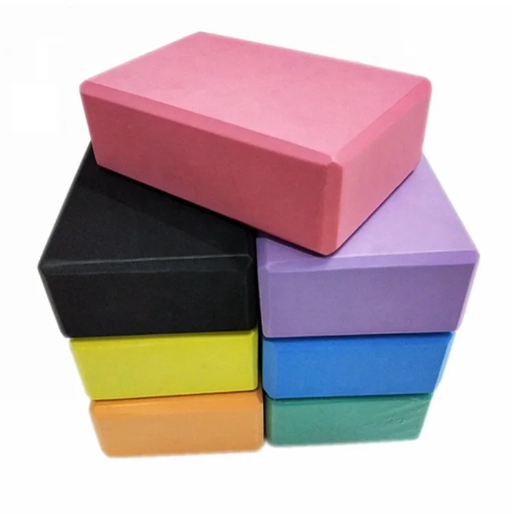 

TKing 2021 Functional Training High Density Soft Non-toxic eva foam yoga block, Purple / pink / blue / black / orange / green (optional)