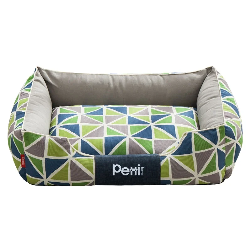 

2021Best selling new style Waterproof Breathable Dog Bed Oxford Fabric Bolster Pet Beds, Streak