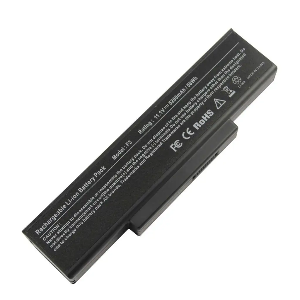 

NOTEBOOK BATTERY FOR ASUS F2 SERIES 11.1V 4400MAH