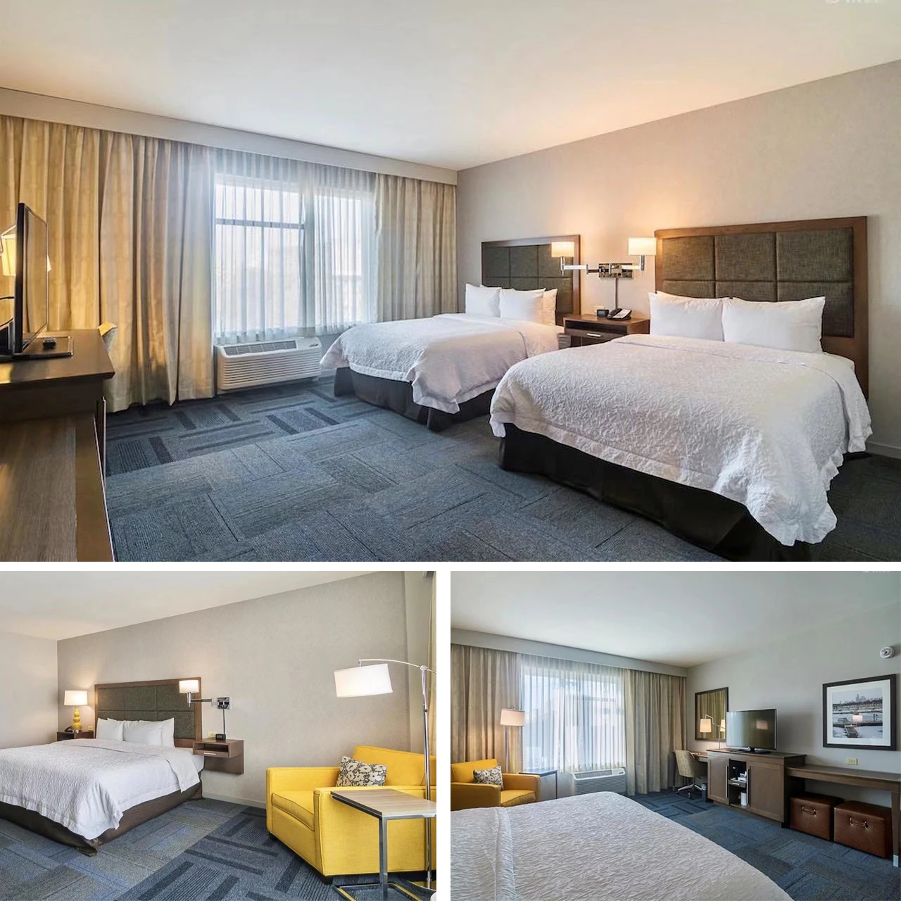 Gr13709 Modern New Design Cheap Hotel Furniture Hampton Inn Hotel