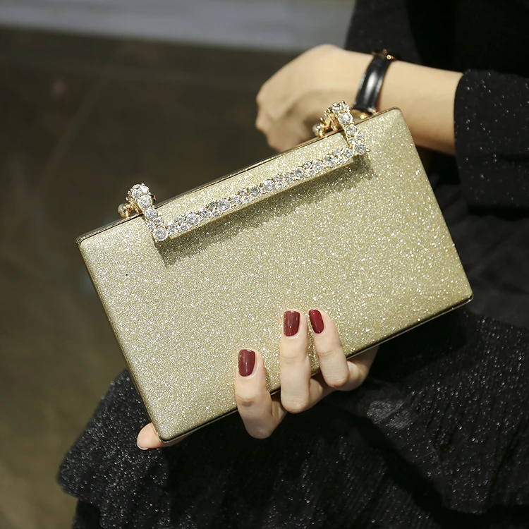 

Luxury elegant wedding bridal woman party formal glitter sparkly clutch bag