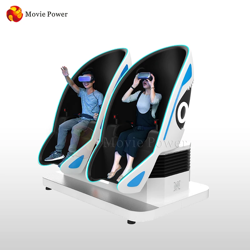 

Shark Shape Chair 9 D VR Virtual Reality System Cine For Game Center or Shopping Mall