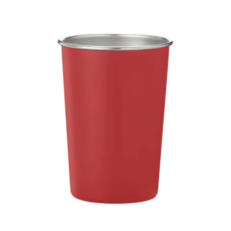 

stainless steel single wall customized cute mug mugs with logo, Customized color